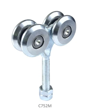 Vozík pre závesný systém, 4 kolieska, do 220 kg - slide 0