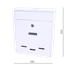 Poštovní schránka, max. formát listu: A4, bílá
