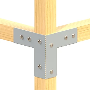 Spojka na hranol 100 x 100 mm, pozinkovaná ocel - slide 1