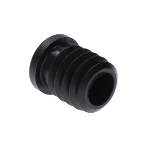 Plastová zátka M8, 25 x 25 x 5 mm, čierna, s maticou M8 - slide 4