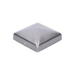 Strieška lisovaná plechová 50 x 50 x 1 mm, bez úpravy