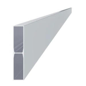 Al jokel 100 x 20 x 1,2 x 6000 mm, bez povrchovej úpravy - slide 0