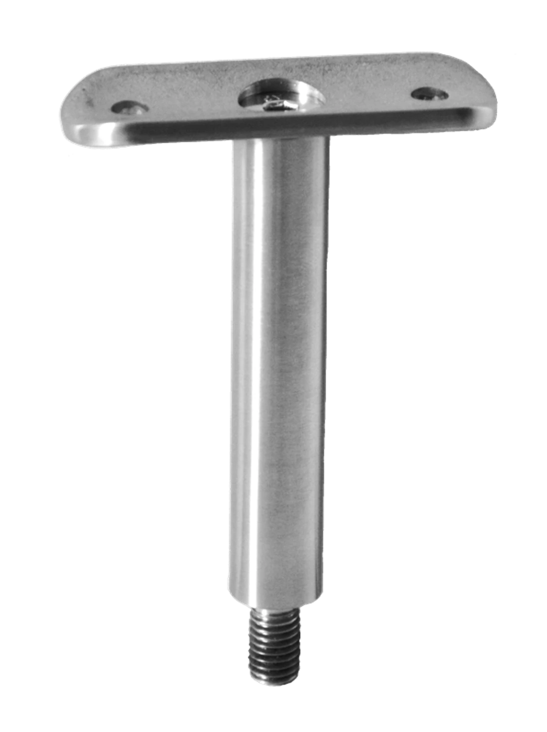 Držák madla ø42.4mm, pevný M8, broušená AISI304