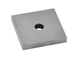 Podložka horná 40 x 40 x 6 mm, brúsená nerez AISI 304