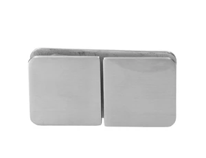 Svorka skla medzi sklá 180°, sklo 8 - 10 mm, AISI 304 - slide 2