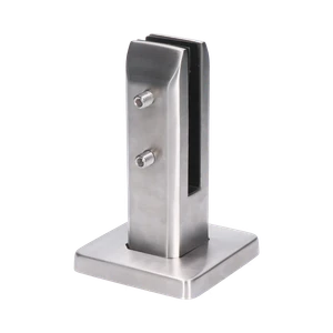 Vrchné kotvenie pre sklo 10 - 12,76 mm, brúsená AISI 316 - slide 0