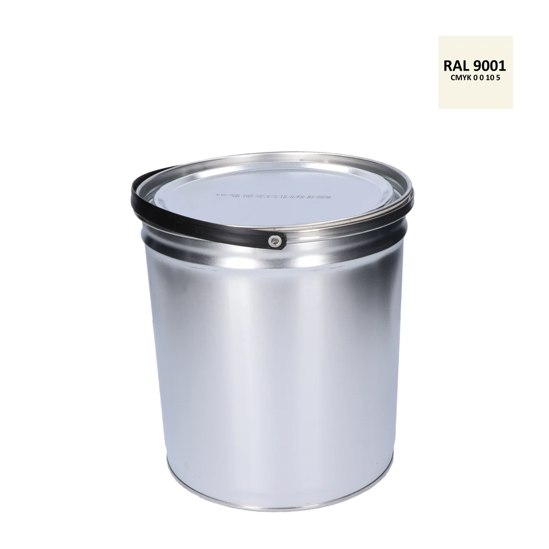 Barva antikorozní polomatná na zinek 5 kg krémově-bílá