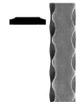 DOPREDAJ tyč plochá plná 25 x 8 x 6000 mm, S235, zdobená