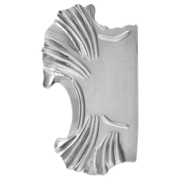 DOPREDAJ štít 270 x 165 x 2 mm, zdobený, ľavý
