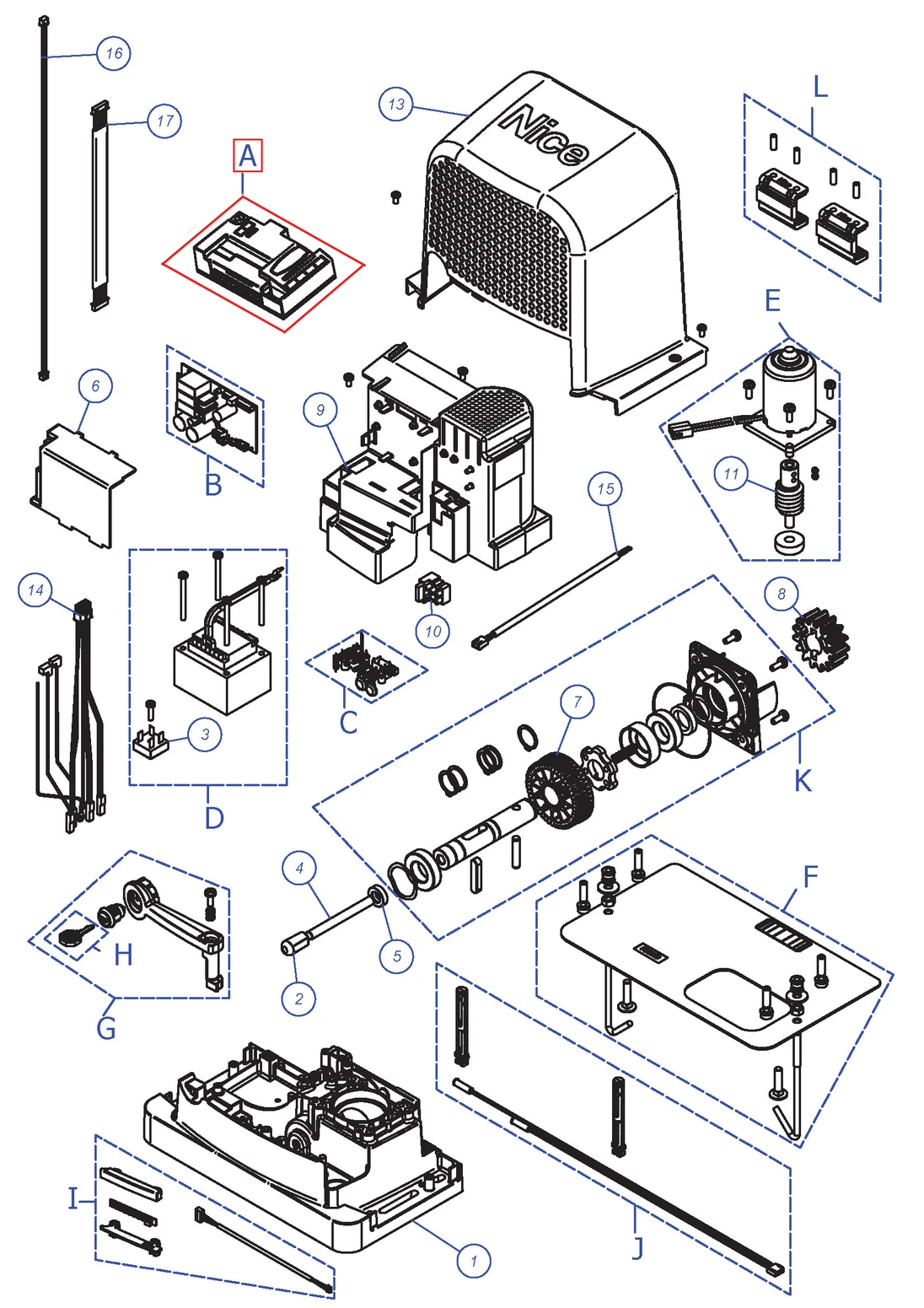 SPMCU1 Řídicí jednotka pro RBS400, RBS600, SPR800KLT