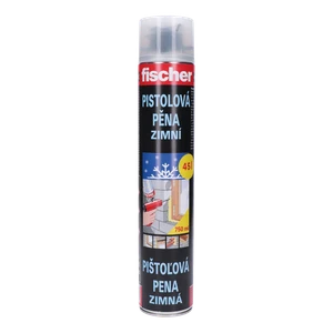 Montážní pěna zimní PUP 750 ml, nízkoexpanzní, výrobce Fischer, pistolová - slide 0