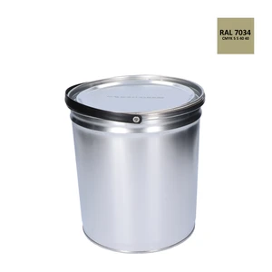 Barva antikorozní polomatná na zinek 5 kg žluto-šedá - slide 1