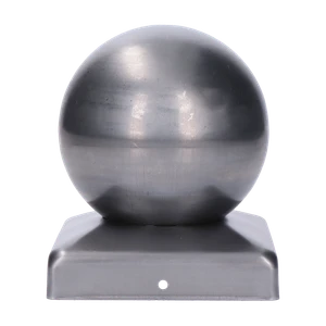 Stříška plechová 100 x 100 mm s koulí ø 100 mm - slide 5