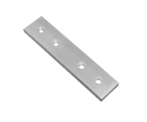 Hliníková spojka, priama, povrch brúsený - slide 0