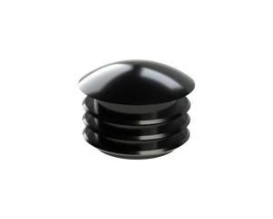 Vnútorná krytka guľatá ø 22 mm, plastová, čierna - slide 1