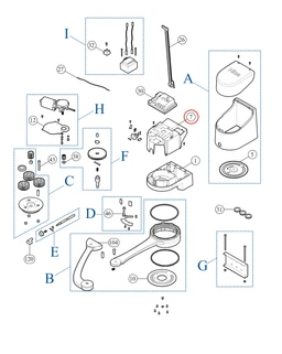PPD2217R03.4540 vnútorný plastový držiak elektroniky HOPP