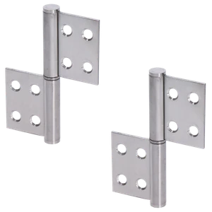 Pánty, nosnosť: 70 kg, brúsená nerez AISI 304 - slide 0