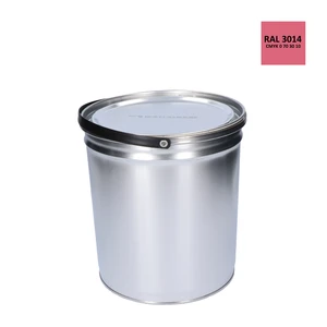 Barva antikorozní polomatná na zinek 5 kg staro-růžová - slide 1