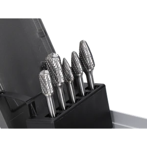 Sada technických fréz, typ MX, hladká stopka, 5 ks - slide 1