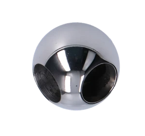 Koule rohová ø 25 mm na trubku ø 12 mm, leštěná AISI 304 - slide 0