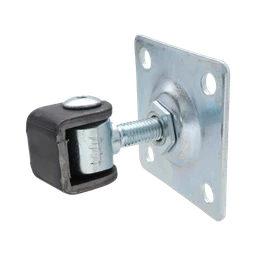 Záves M12 s platňou 80 x 80 mm, 90° nastaviteľný 1D