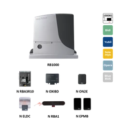ROBUSKIT1000P sada pro posuvnou bránu do 1000 kg