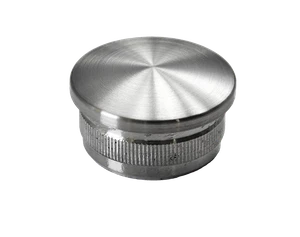 Ukončenie na trubku ø 33,7 mm, brúsená nerez AISI 304 - slide 0