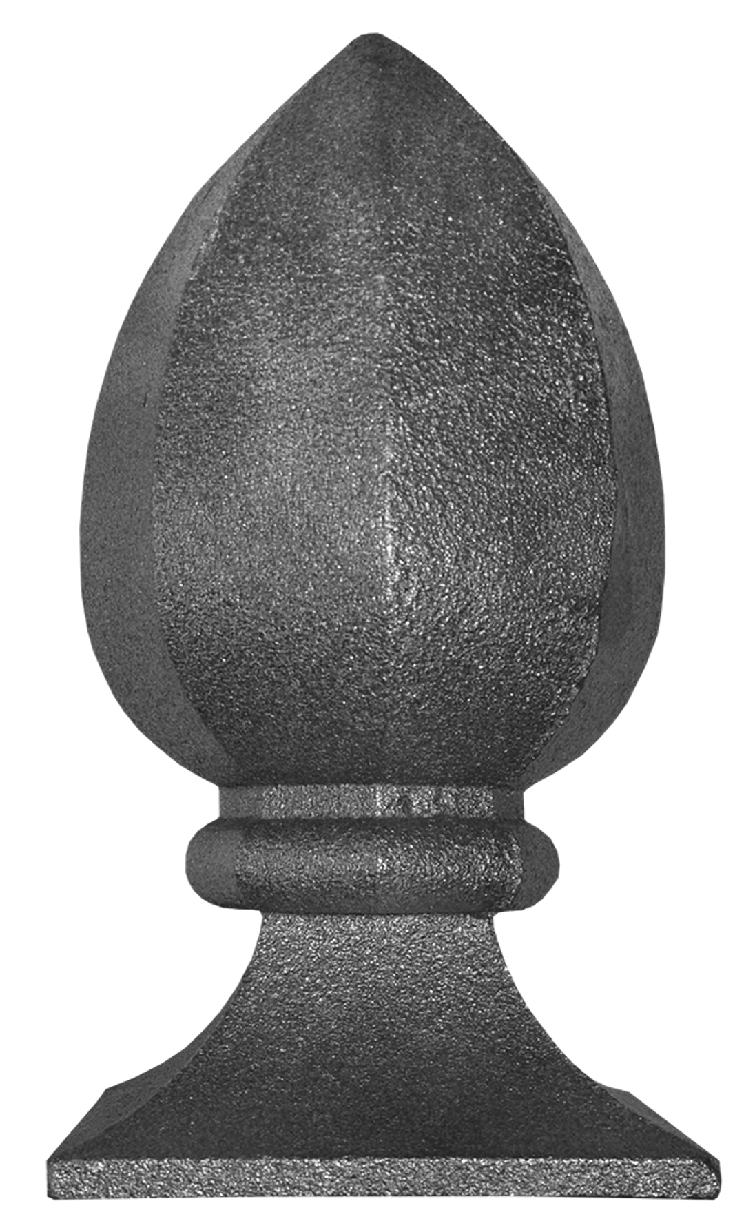 Šiška H = 180 mm, podstavec 98 x 98 mm, dutá