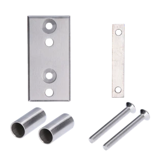 Úchyt pro boční kotvení sloupu na jokl, broušená AISI 304 - slide 1