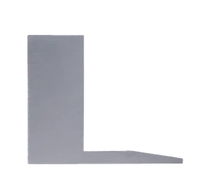 Ukončení k AL kotvícímu profilu, hliník, broušený - slide 0