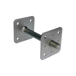 Kotviaca pätka piliera 110 x 110 mm, maticou M24, pozink