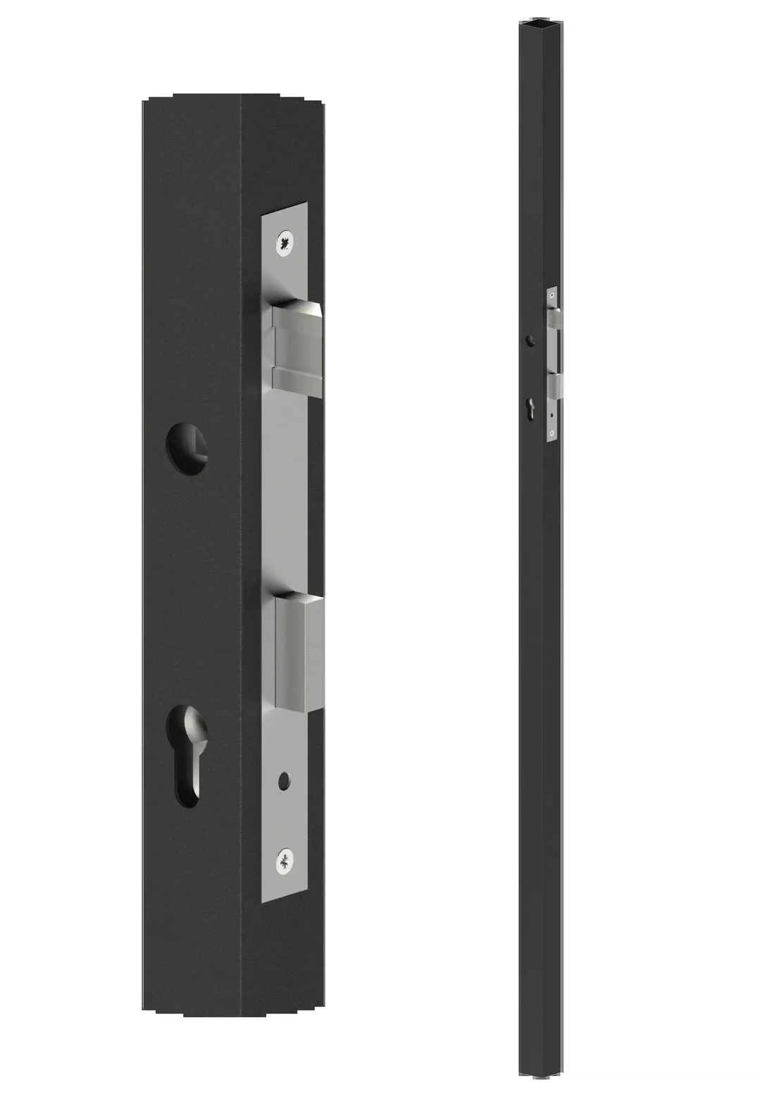 Profil 40 x 40 x 1,5 x 2000 mm so zámkom, rozteč 90 mm