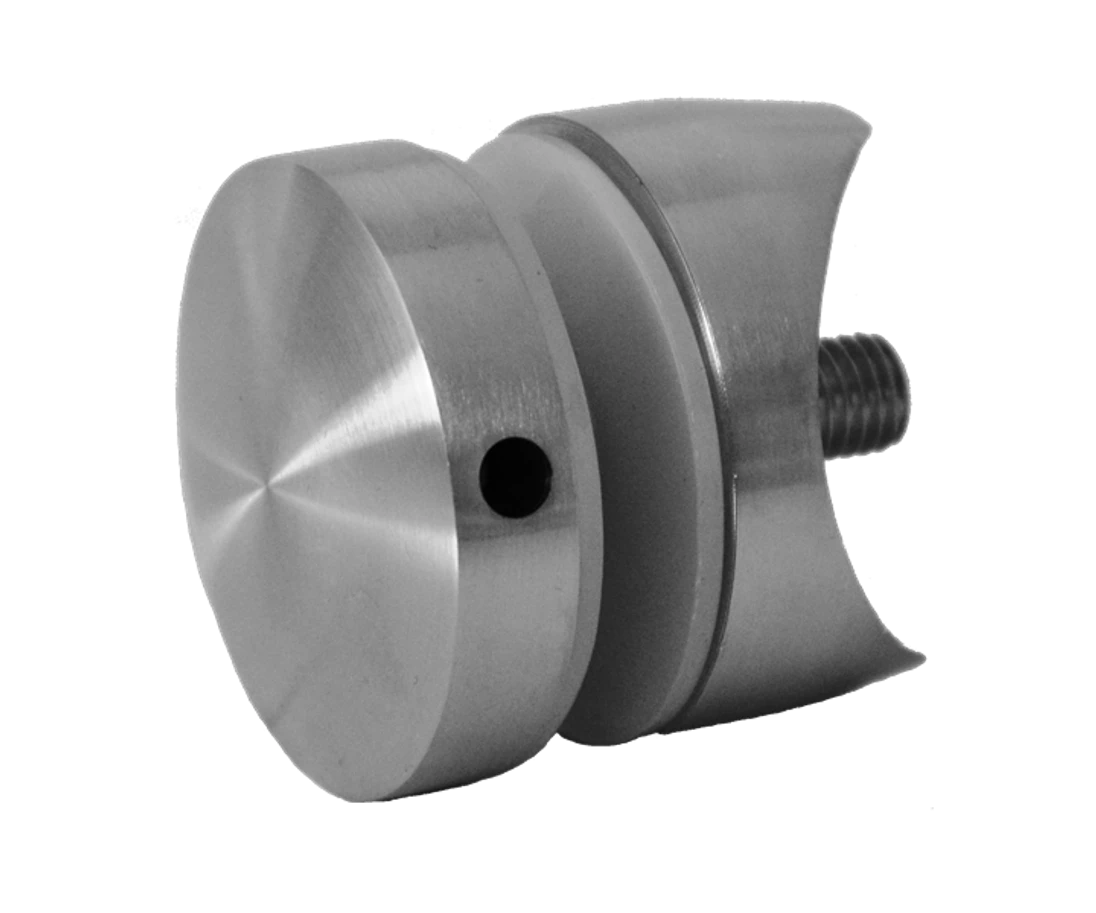 Svorka bodová na sklo 12–20 mm, broušená AISI 304