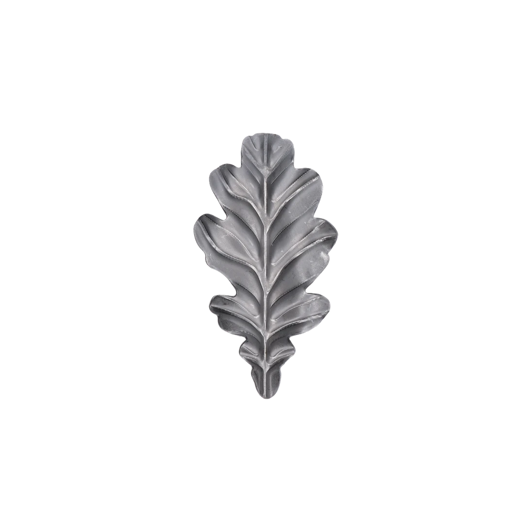 Dubový list 100 x 50 x 2 mm, plech bez povrchovej úpravy
