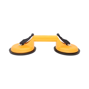 Přísavka na sklo, do 100kg, excentrická, hliník, průměr 120mm, počet přísavek 2 - slide 0