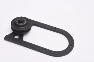 Systém pre závesne dvere, L = 2000 mm, RAL 9005 matná - slide 1