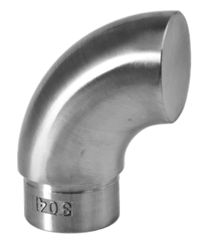 Ukončení obloukové na trubku ø 42,4 mm, broušená AISI 304 - slide 0