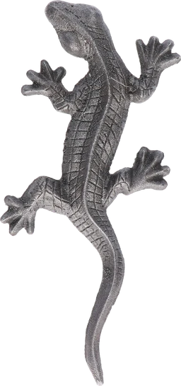 Dekoračný prvok 215 x 145 x 5 mm - jašterica, odliatok