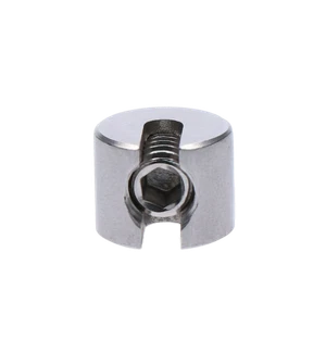 Úchyt pro lanko ø 3 - 4 mm, broušená nerez AISI 304 - slide 1