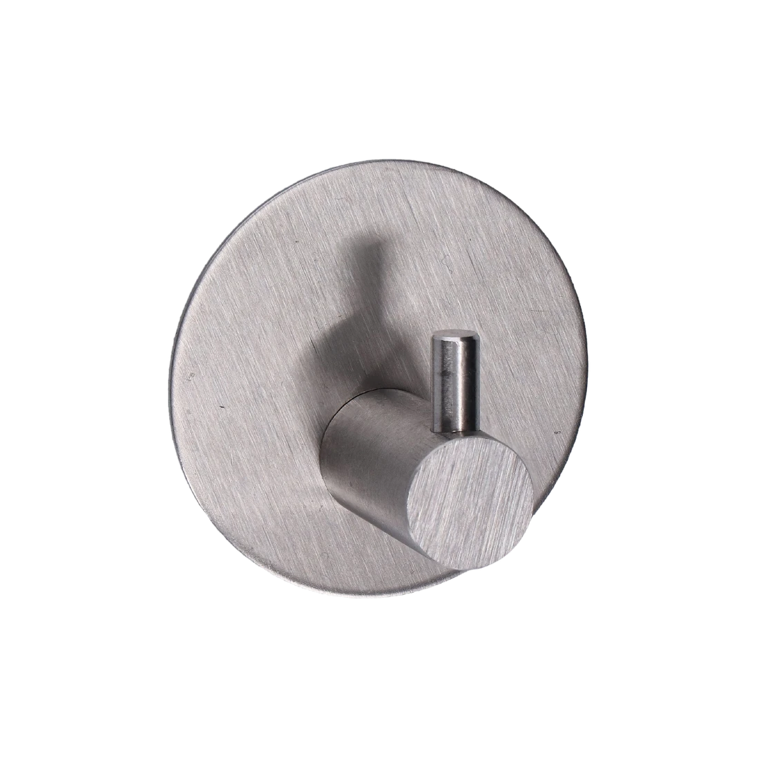 Nalepovací háčik s 3M páskou, brúsená nerez AISI 304