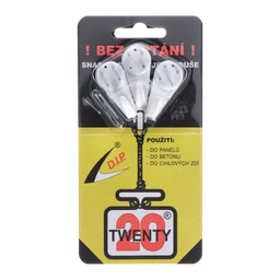 Háčik twenty maxi, polyamid, 4 hroty, pre väčšie predmety