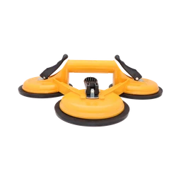 Prísavka na sklo, do 150 kg, excentrická, hliník, ø 120 mm