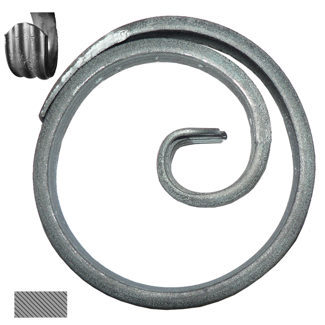 Kruh ø100 mm, 12 x 6 mm, hladký