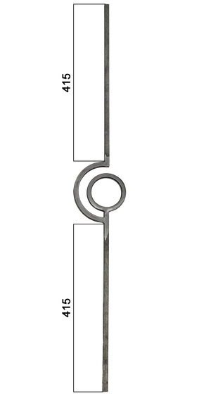 DOPRODEJ tyč 12 x 12 mm, 138 x 1000 mm - slide 3