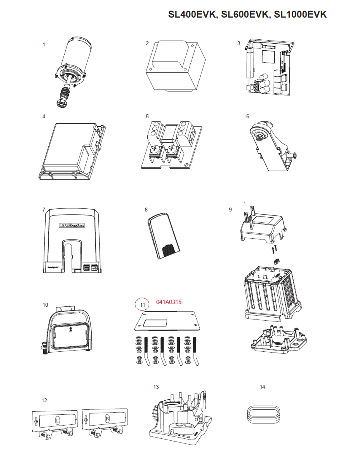 041A0315 montážní deska, se šrouby