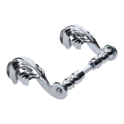 Kľučka 130 x 70 mm, osadenia 19 mm, zinok