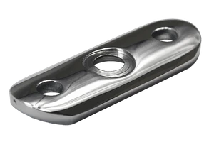 Nadpojovací deska na trubku ø 42,4 mm, leštěná AISI 304 - slide 0