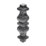 Návar 140 x 30 mm, na štvorhran 16 x 16 mm