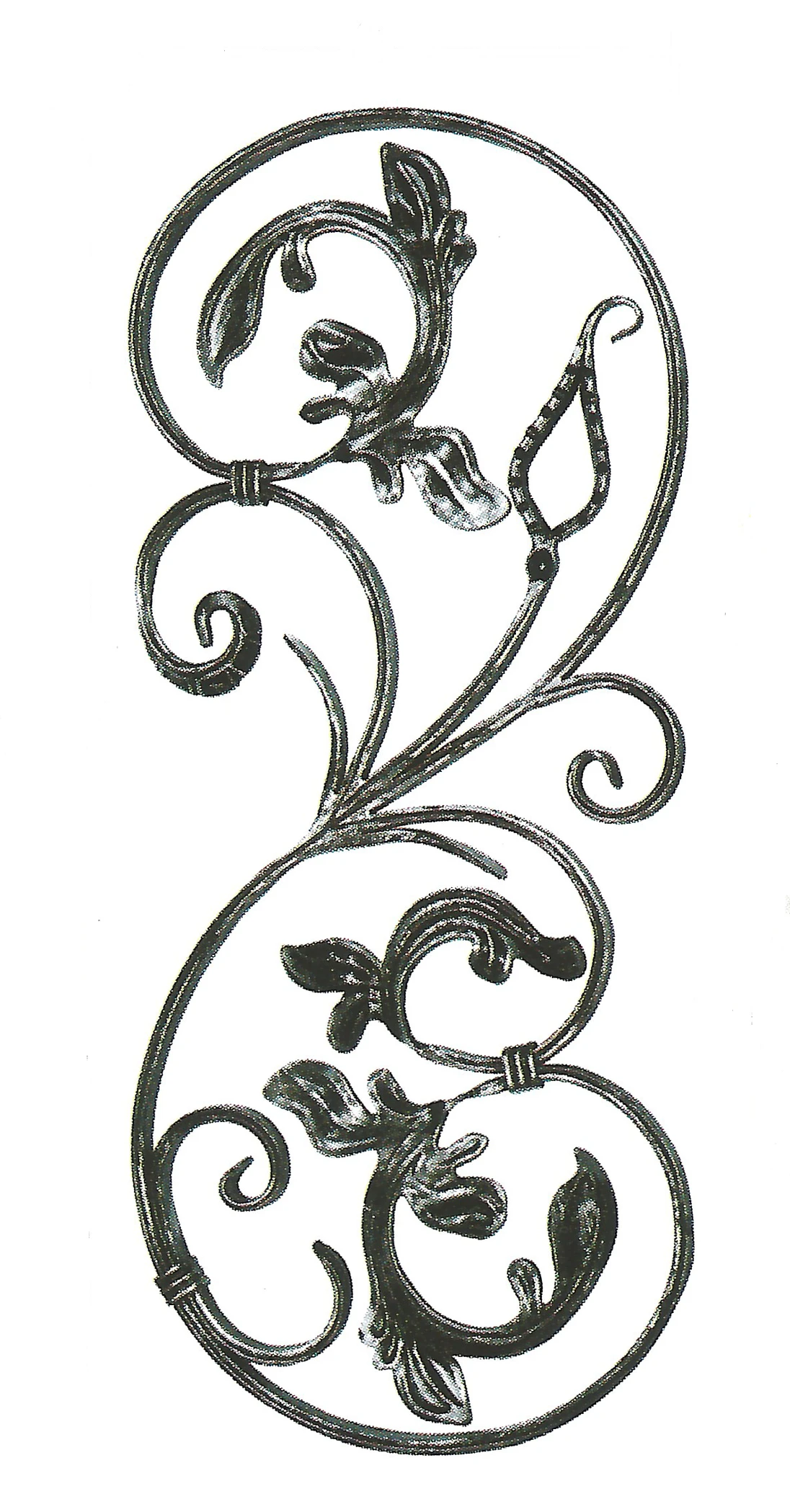 Ornament 740 x 320 mm, profil 16 x 7 mm, ľavý