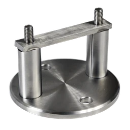 Úchyt na bočné kotvenie stĺpu ø 42,4 mm, brúsená AISI 304